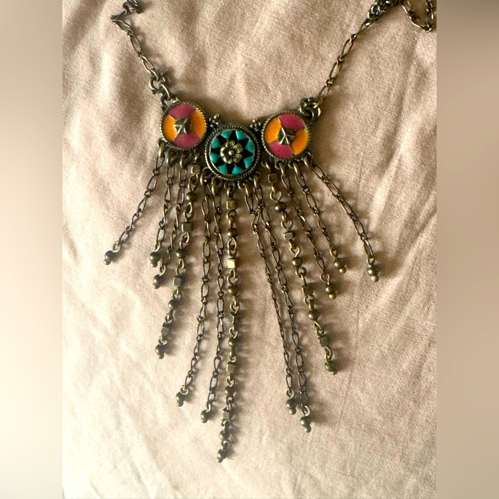 Lucky Brand bohemian necklace